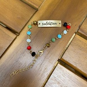 Salvation Beaded Bracelet